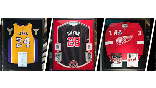 Jacquez Art and Jersey Framing image
