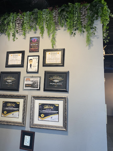 Explore cross stitch tattoo ideas, creative tattoo ideas in San Antonio, available at Hyper Inkers Tattoo Studio