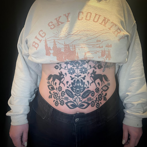 Explore x ray tattoo ideas, creative tattoo ideas in Buffalo, available at True Gloom Tattoo Studio