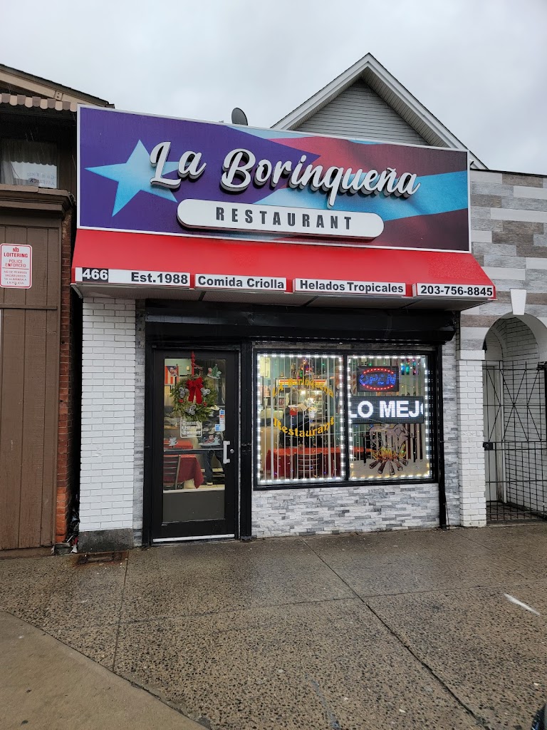 La Borinqueña Restaurant 06706