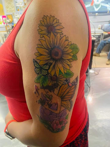 Explore women's tattoo ideas, creative tattoo ideas in Yorktown, available at Army Navy Tattoo