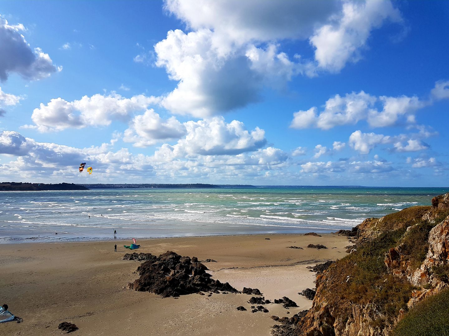 Plage de Beliard 🏖️ Carieux, Côtes-d'Armor, Frankreich - detaillierte ...