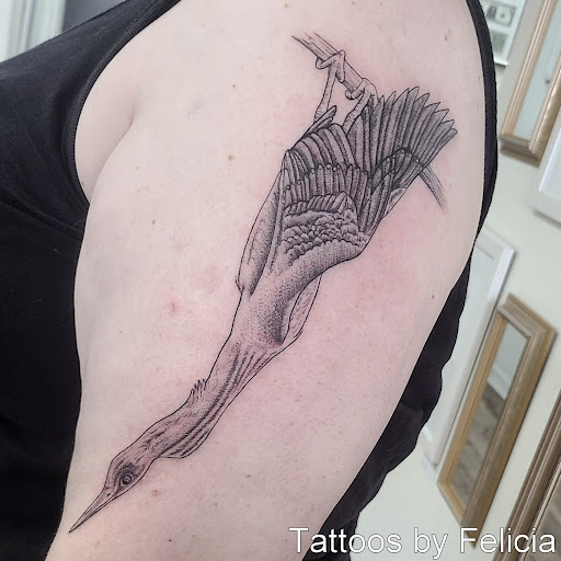 Explore tattoo ideas for mens thigh, creative tattoo ideas in Fort Myers, available at Tiger Lotus Tattoo and Piercing