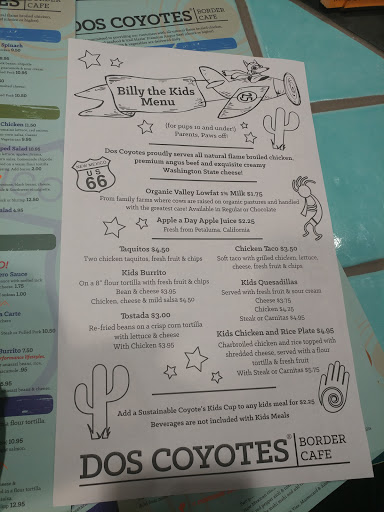 Mexican Restaurant «Dos Coyotes Border Cafe», reviews and photos, 3191 Crow Canyon Pl Suite L, San Ramon, CA 94583, USA