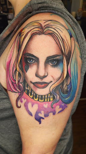 Explore harley davidson sleeve tattoo ideas, creative tattoo ideas in Doylestown, available at South Main Tattoo & Piercing