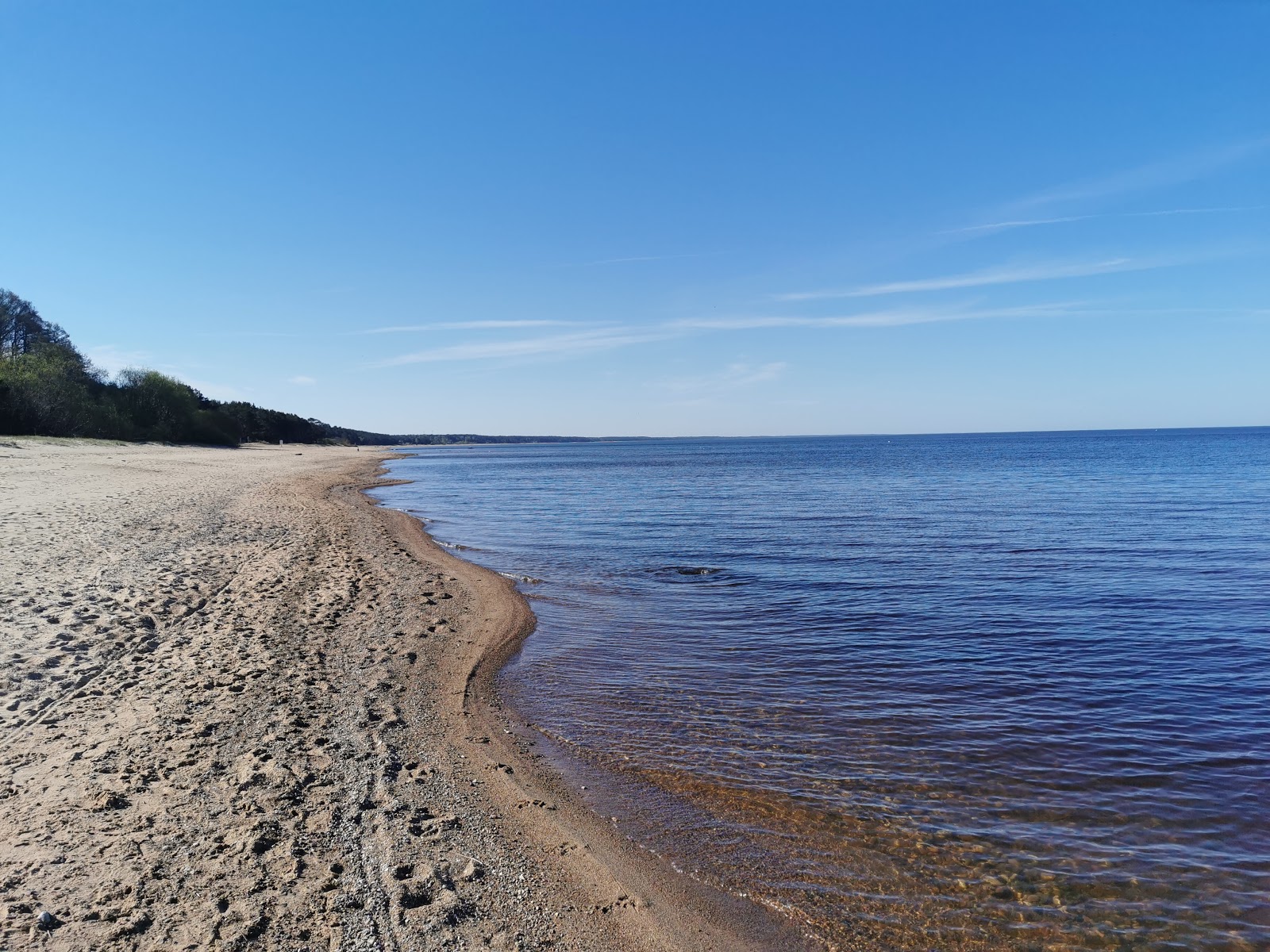 Photo de Saulkrasti beach II avec un niveau de propreté de partiellement propre