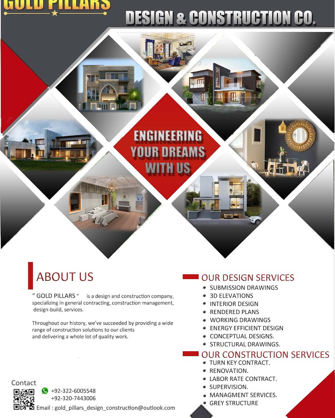 Gold Pillars Building Design and construction company