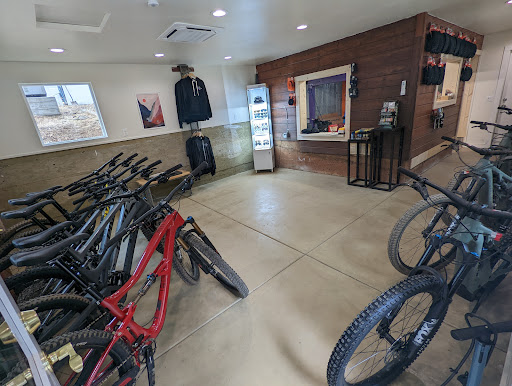 Tour of Nevada City Bicycle Shop Outpost shop front