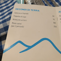 Antica Taverna a Chiaia à Naples menu