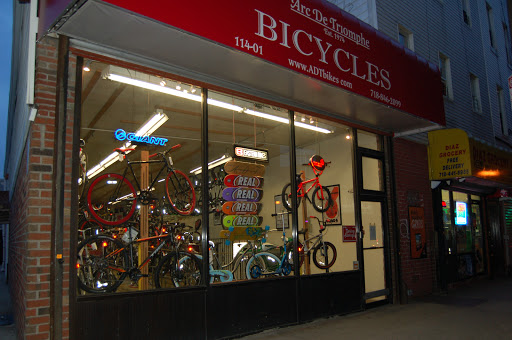 Bicycle Store «ADT Bike & Skate Shop (Arc De Triomphe Inc)», reviews and photos, 114-01 Jamaica Ave, Richmond Hill, NY 11418, USA