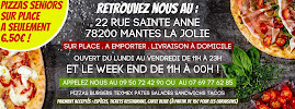 Carte du LA TOUR DE PIZ-A à Mantes-la-Jolie