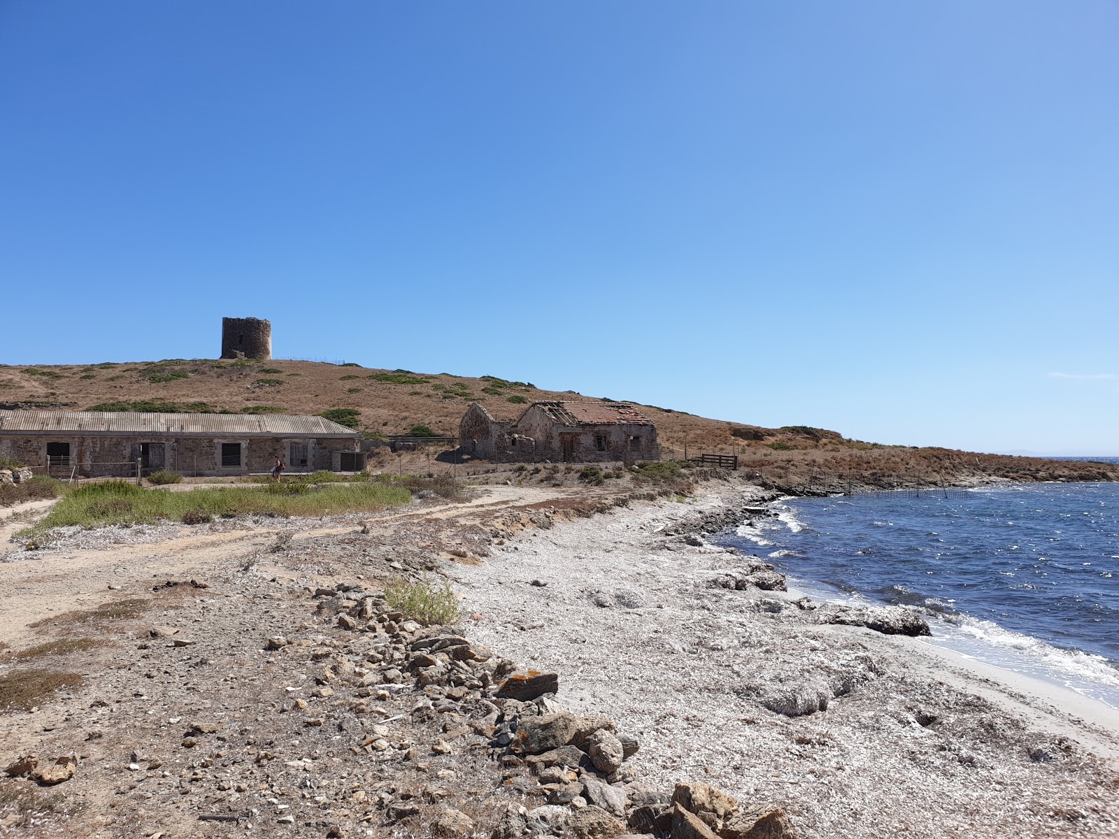 Cala Trabuccato Beach'in fotoğrafı vahşi alan