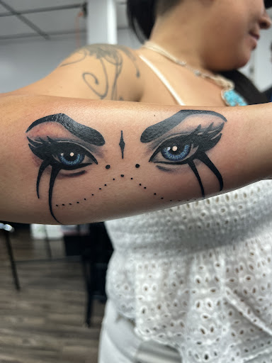 Explore matilda tattoo ideas, creative tattoo ideas in Alfred, available at Tattooed Spirit