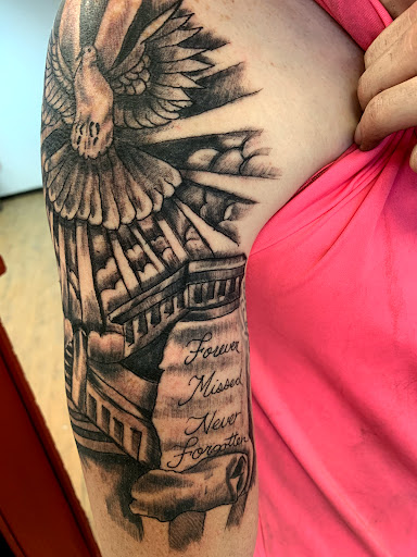 Explore chicago cubs tattoo ideas, creative tattoo ideas in Seymour, available at American Gypsy Tattoo Corp.