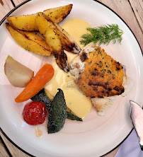 Plats et boissons du Restaurant français Auberge du Cygne de la Croix à Nogent-sur-Seine - n°1