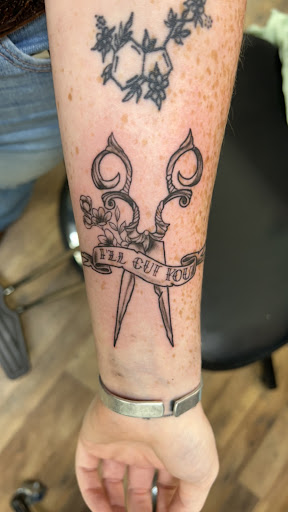 Explore vagabond tattoo ideas, creative tattoo ideas in Vincennes, available at Silver Owl Tattoo