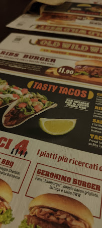 Old Wild West à Cornate d'Adda menu