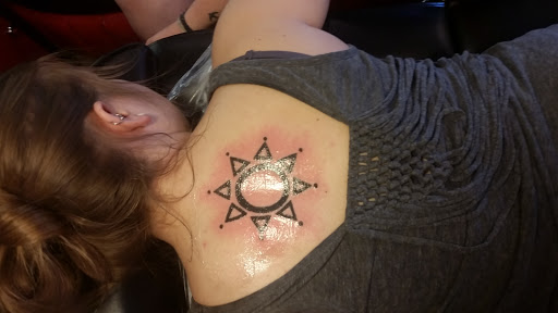 Explore small skull tattoo ideas, creative tattoo ideas in Amarillo, available at Music Box Body Art Studio