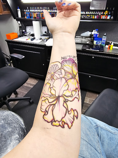 Explore shin tattoo ideas male, creative tattoo ideas in Pineville, available at Twin Flame Tattoo & Skincare