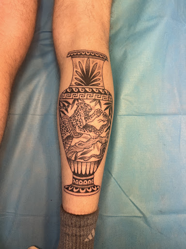 Explore name cover up tattoo ideas, creative tattoo ideas in Harrisonburg, available at Alley Cat Tattoo