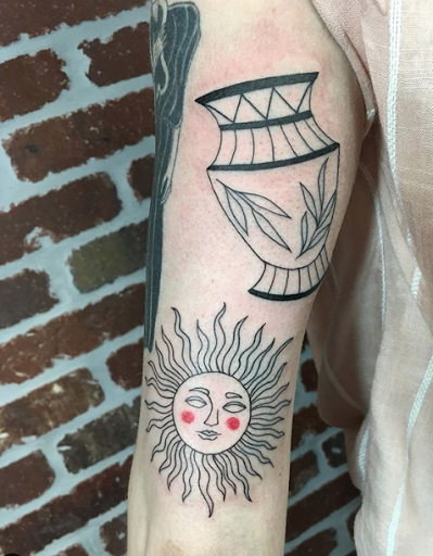 Explore insidious tattoo ideas, creative tattoo ideas in Arlington, available at Lady Octopus Tattoos