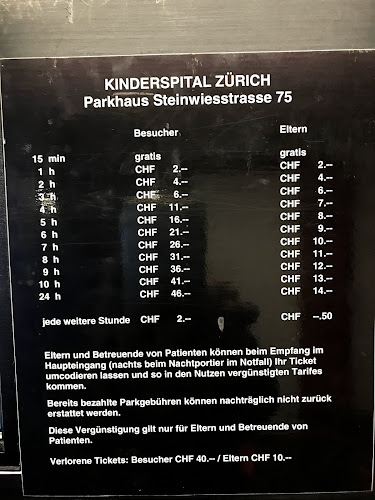 Rezensionen über Parkhaus Kinderspital Zürich in Zürich - Parkhaus