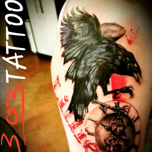 Explore horror movie tattoo ideas, creative tattoo ideas in Lake Havasu City, available at 303Tattoo