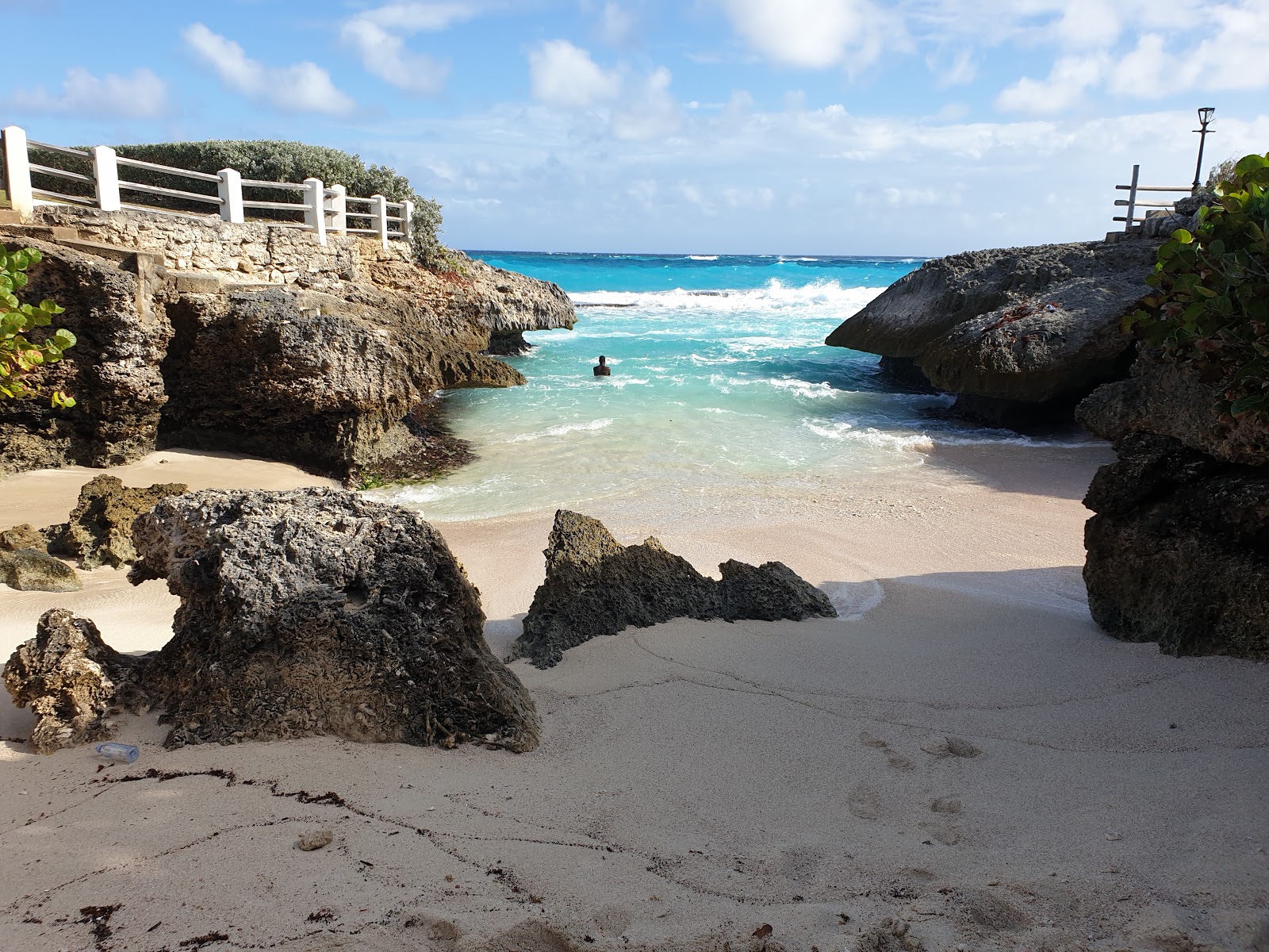 Foto van Shark Hole beach wilde omgeving