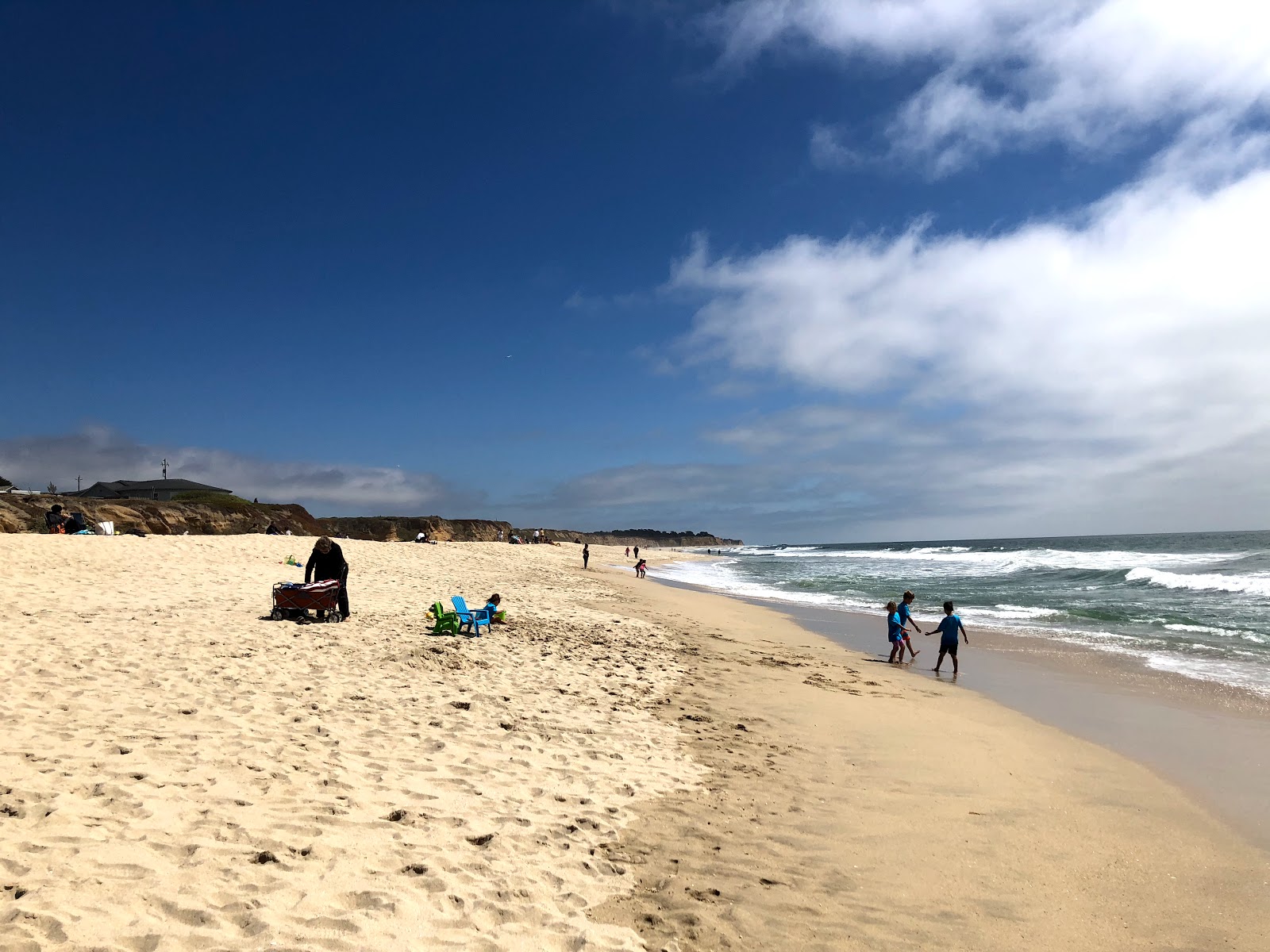Fotografie cu Dunes Beach cu drept și lung