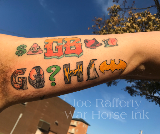 Explore irish tattoo ideas for females, creative tattoo ideas in Kent, available at War Horse Ink