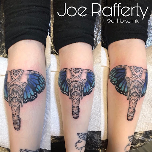 Explore cartoon tattoos ideas, creative tattoo ideas in Kent, available at War Horse Ink