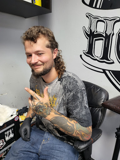 Explore knee cap tattoo ideas for men, creative tattoo ideas in Vallejo, available at Hot Ink Tattoos