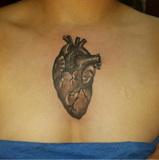 Explore chest and sleeve tattoo ideas, creative tattoo ideas in Houston, available at Sintown Tattoo Studio