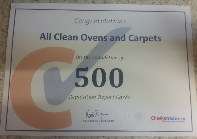 Comments and reviews of All clean ovens and Carpets