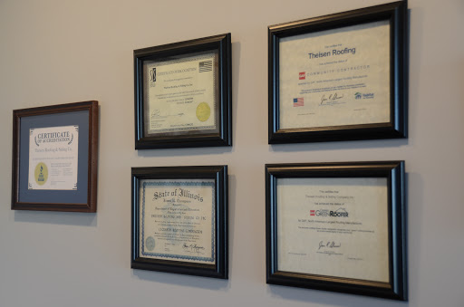 Roofing Contractor «Theisen Roofing & Siding Co», reviews and photos, 257 W Stephenie Dr, Cortland, IL 60112, USA