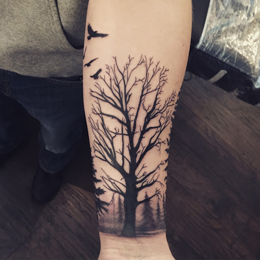 Explore small flower tattoo ideas, creative tattoo ideas in Kingsford, available at Deft Tattoo Studio