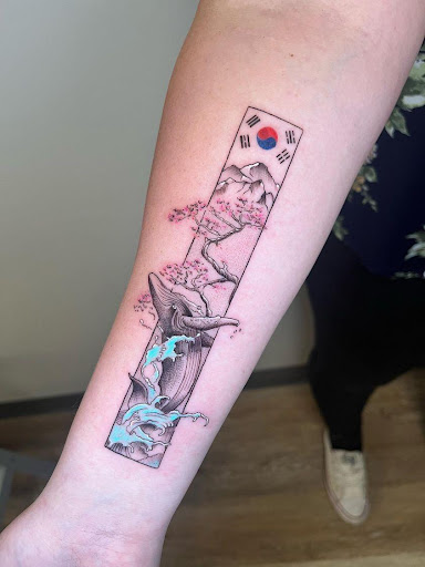 Explore italian tattoo ideas for men, creative tattoo ideas in Ocoee, available at Fine Ink Studios Tattoos