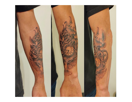 Explore communist tattoo ideas, creative tattoo ideas in Hebron, available at Explosive Ink Tattoo