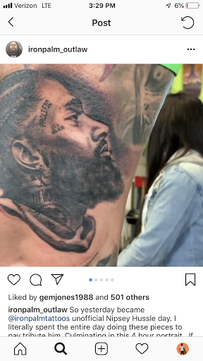 Explore tattoo ideas for dogs, creative tattoo ideas in Atlanta, available at Iron Palm Tattoos & Body Piercing Atlanta