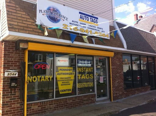 Planet Auto Tags * NOTARY, 9544 Bustleton Ave Unit B, Philadelphia, PA 19115, Auto Tag Agency