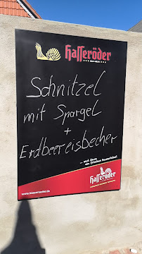 Zum Schwarzen Roß à Langeln carte