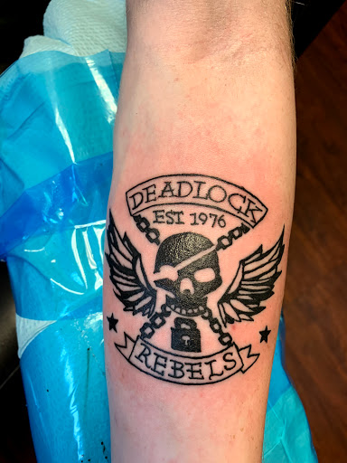 Explore nacho libre tattoo ideas, creative tattoo ideas in Seymour, available at American Gypsy Tattoo Corp.