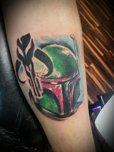 Explore men tattoo ideas sleeve, creative tattoo ideas in Flint, available at Black Eye Social Club Tattoo