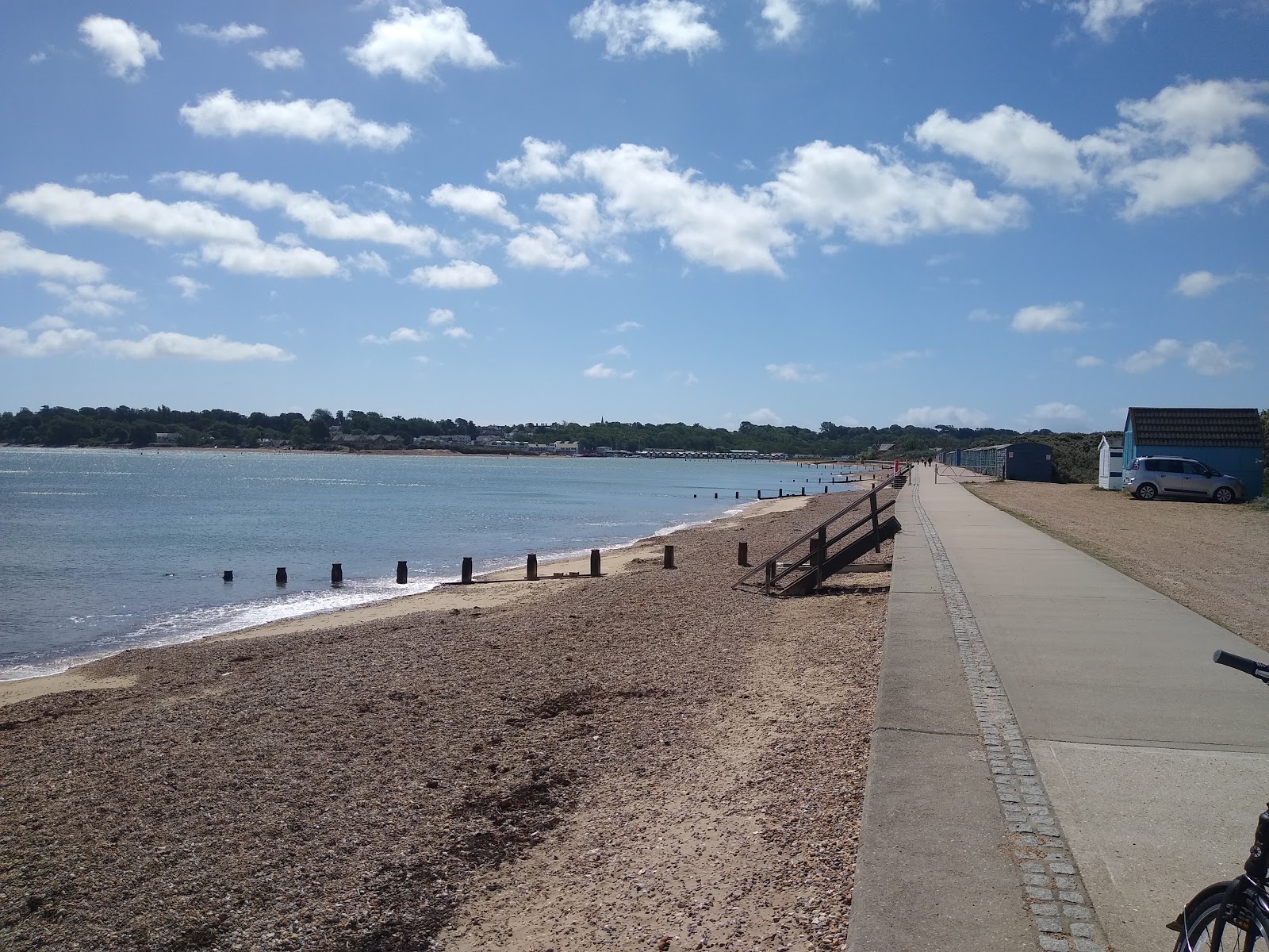 Foto van St. Helens Duver Beach met turquoise puur water oppervlakte