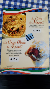 Carte du Creperie Bretonne à Collioure