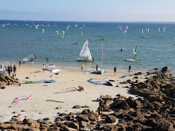 Foto von Plage de Saint-Colomban mit geräumige bucht