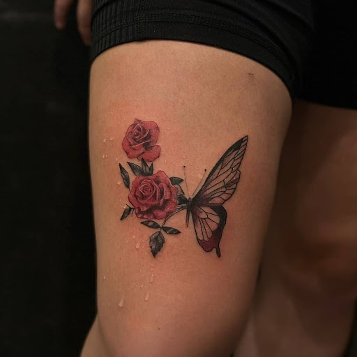 Find breast tattoo ideas for females for your next unique tattoo in Miami at Tatt Em Up Tattoos & Piercings