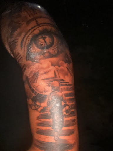 Explore life and death tattoo ideas, creative tattoo ideas in San Antonio, available at Hyper Inkers Tattoo Studio