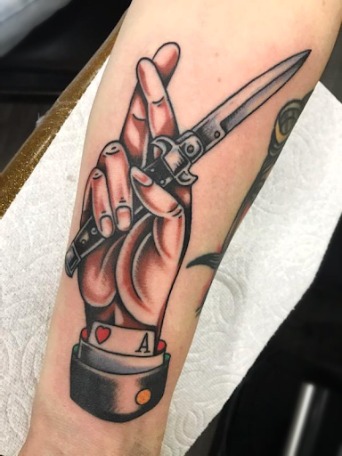 Explore matching tattoo sister in law tattoo ideas, creative tattoo ideas in Twentynine Palms, available at Hilltop Tattoo Company