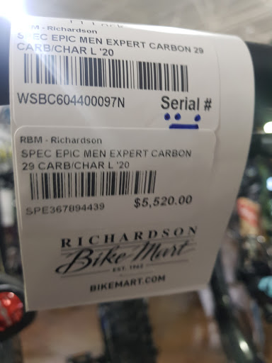 Bicycle Store «Richardson Bike Mart», reviews and photos, 1451 W Campbell Rd, Richardson, TX 75080, USA